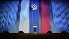 Владимир Путин выступил на торжественном вечере, посвященном Дню работника органов государственной безопасности